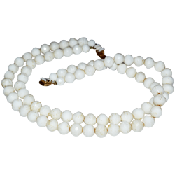 Milk White Faceted Beads...