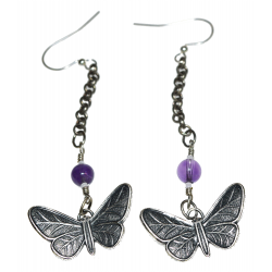 Antique Silver Butterfly...