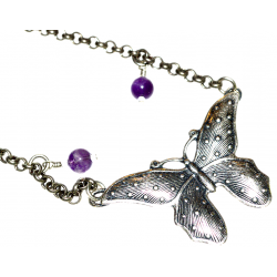 Antique Silver Butterfly...