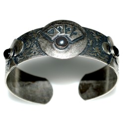 Card Player Antiqued Silver...