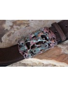 Equestrian Motif Belts by Elaine Coyne Galleries