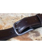 Classic leather belts by Elaine Coyne