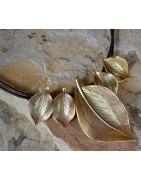 Leaves in Antique Gold