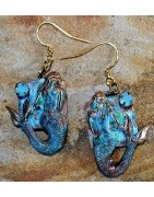 Mermaid Wearable Art Jewelry by Elaine Coyne